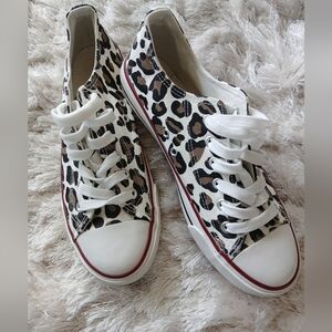 Leopard Print Women's Sneakers